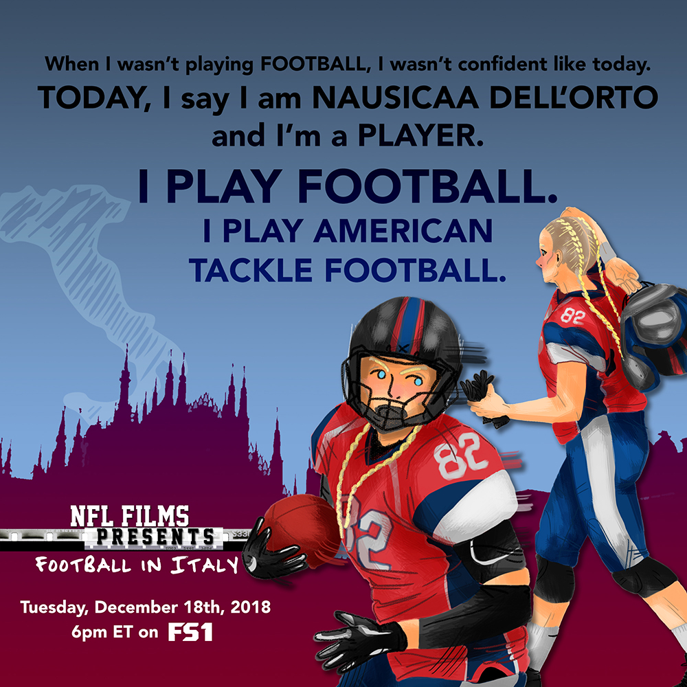 NFL Films Presents – Women Playing Football in Italy
